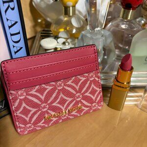 MICHAEL KORS CARDHOLDER WITH MATCHING LIPPY